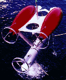 Autonomous Benthic Explorer being deployed