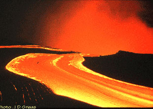Mauna Loa lava flow