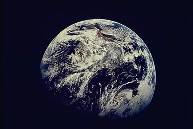 Photo of Earth from space