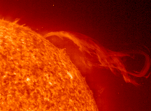 solar flare photo